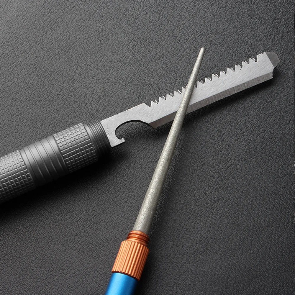 Fishing Hook Stainless Steel - Outdoor Matte Mini EDC Knife Sharpening