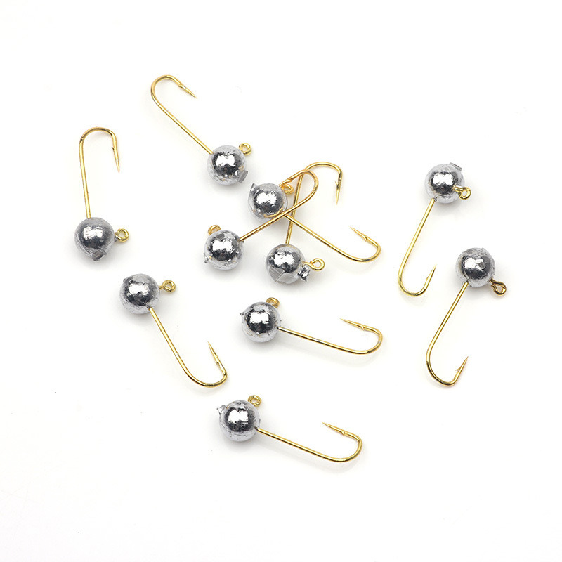 Fishing Hook Offset - 10pcs/lot Micro Jig Head Fishing Hook