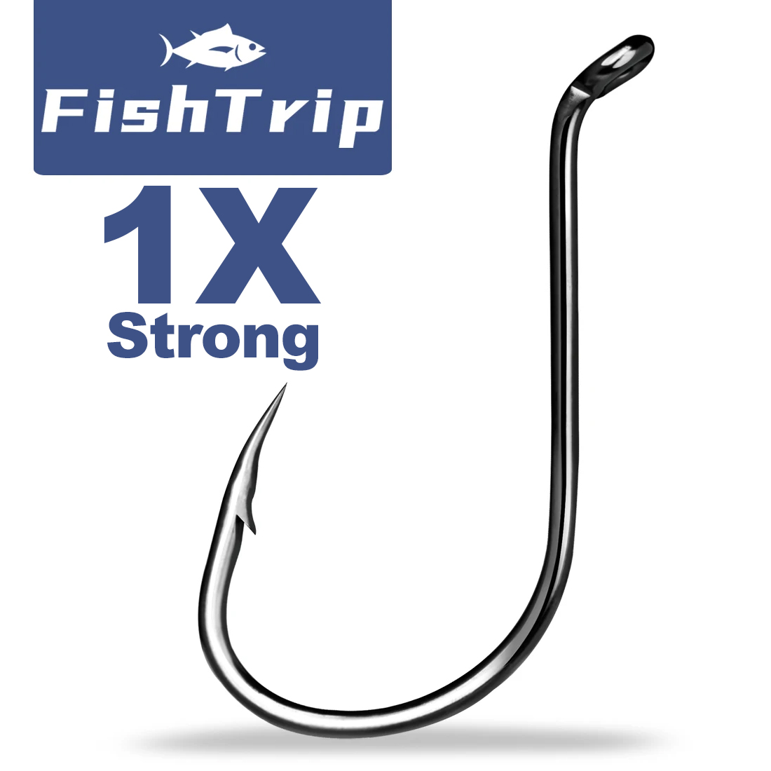 Fishing Hook Size - FishTrip Octopus Hooks Saltwater Hook 50pcs~100pcs