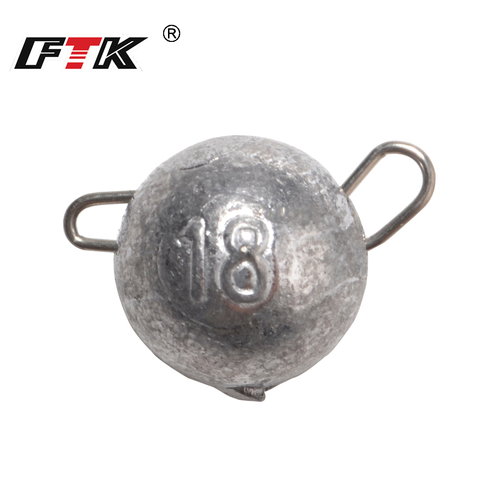 Fishing Hook Jig - FTK 5pcs Supercontinent Sinker Fishing Jig