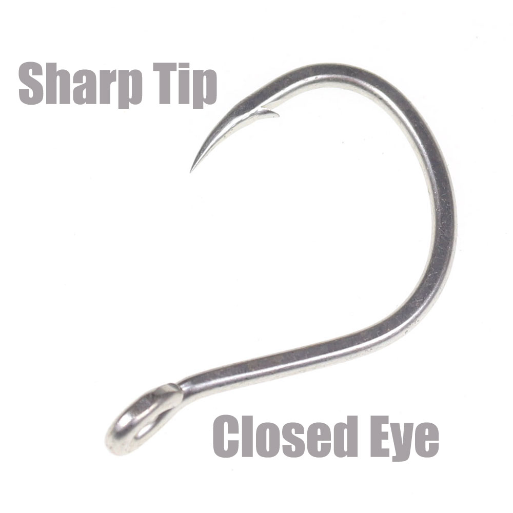 10pcs Matte Tin Anti-rust Salt - Fishing Hook Offset 评论和价格