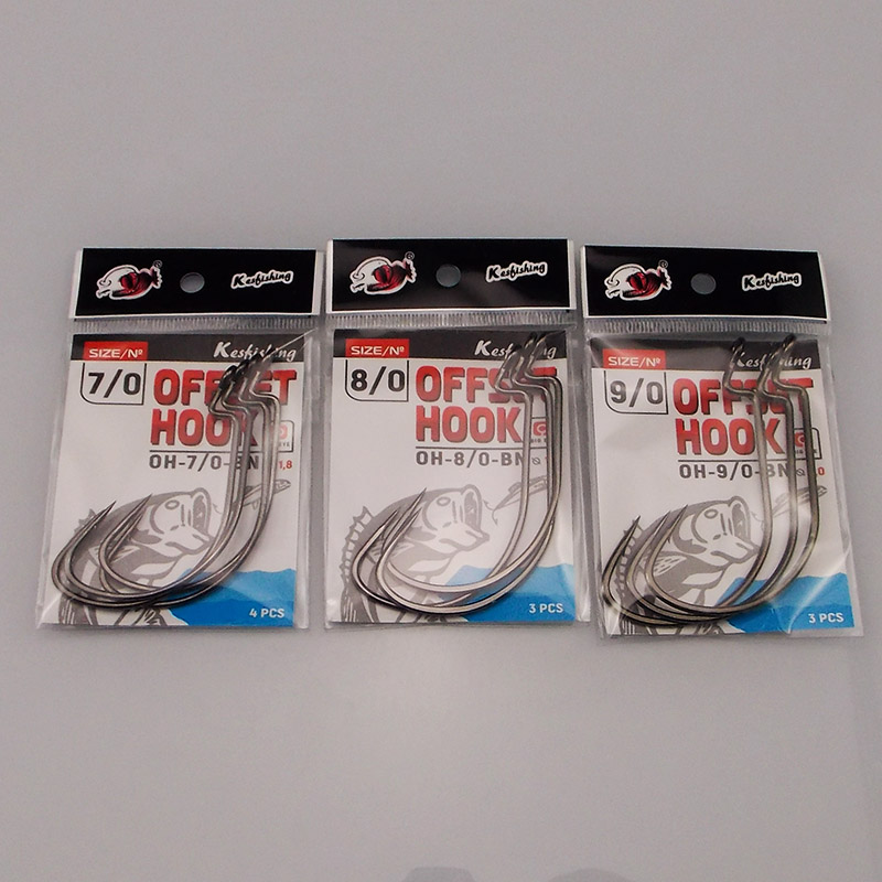 ESFISHING Offset Hook Carbon S - Fishing Hook Offset 评论和价格