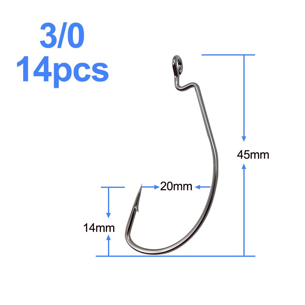 ESFISHING Offset Hook Carbon S - Fishing Hook Offset 评论和价格