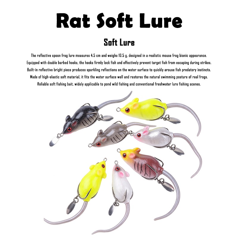 1PC/2PCS/3PCS/4PCS Spinner Dou - Fishing Hook Weedless 评论和价格