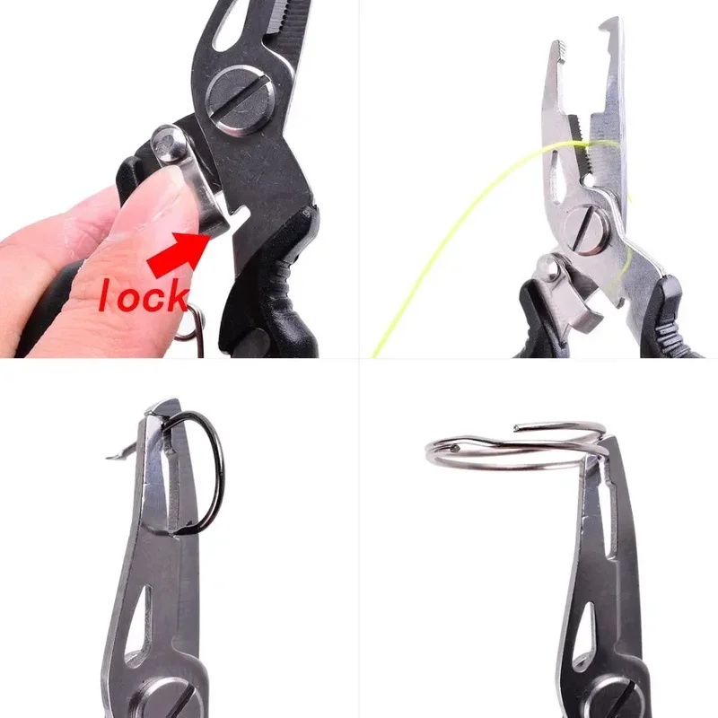 Fishing Plier Scissor Braid Li - Fishing Hook Sharpener 评论和价格