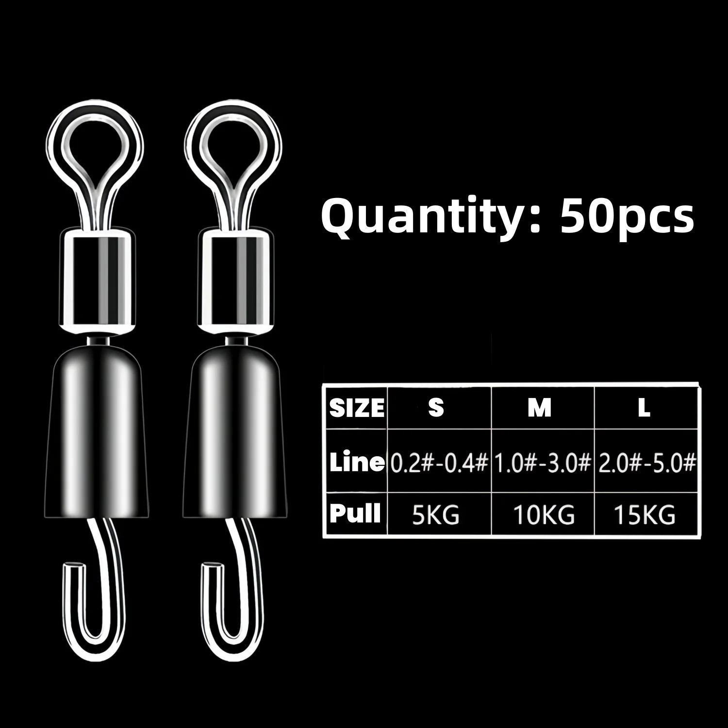 50pcs Carp Fishing Quick Chang - Fishing Hook Jig 评论和价格