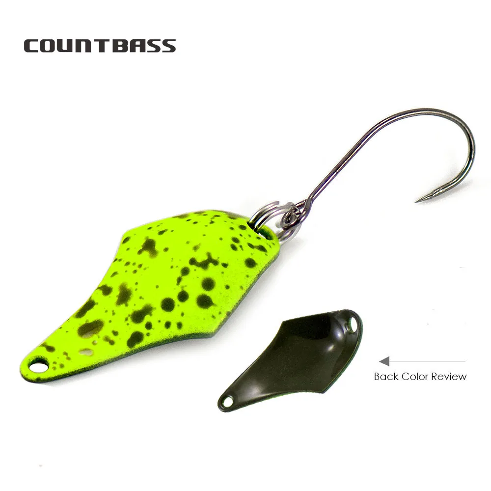 COUNTBASS 5/64oz 2g Casting Sp - Fishing Hook Barbless 评论和价格