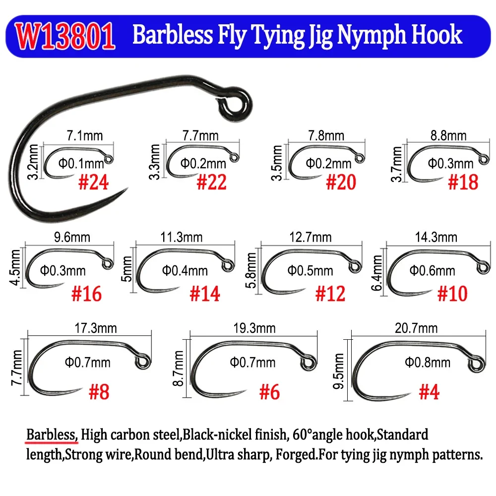 200pcs Barbed and Barbless Fis - Fishing Hook Barbless 评论和价格