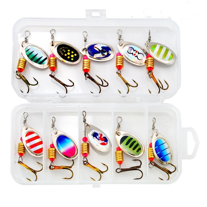 Fishing Lure Spinner Rotation  - Fishing Hook Treble 评论和价格