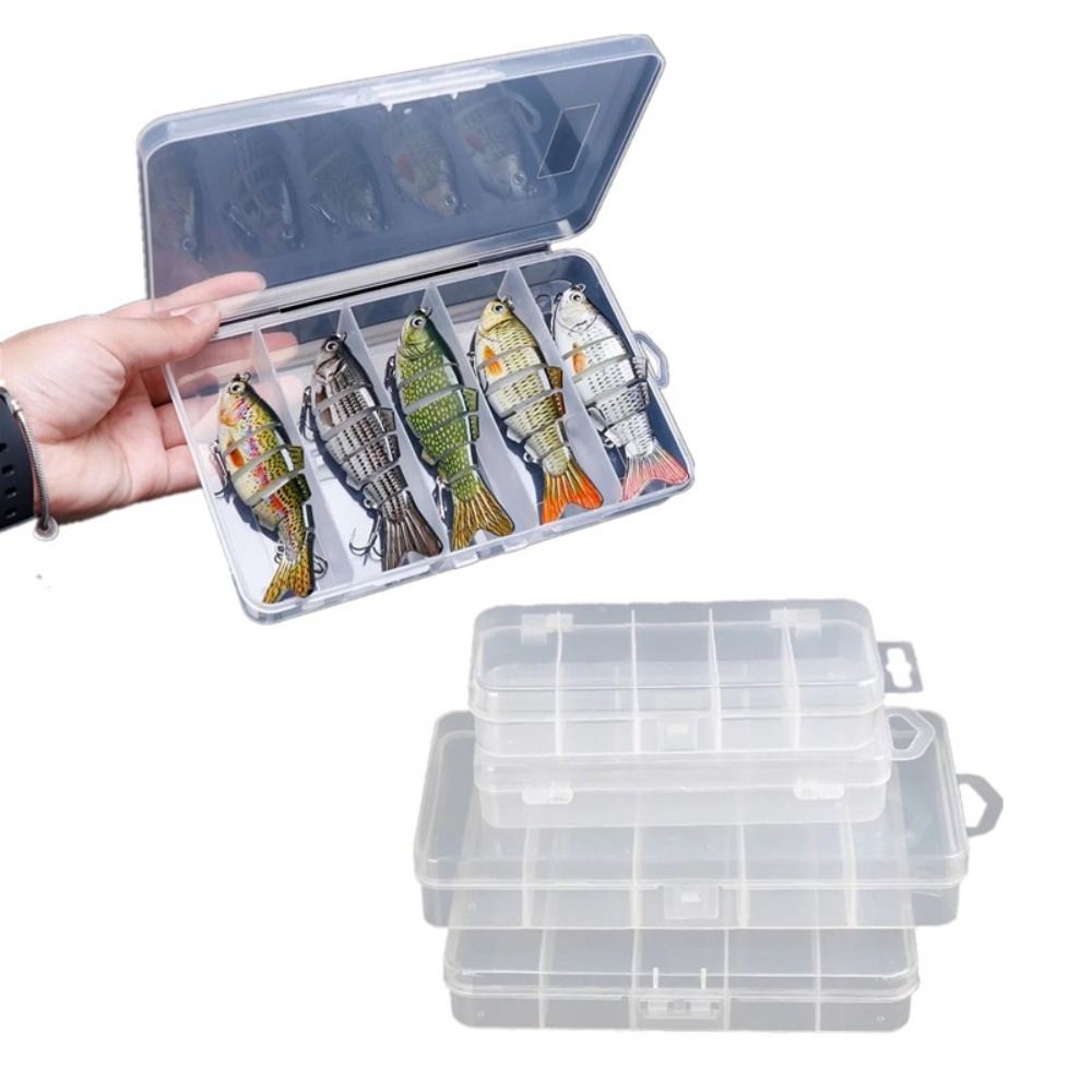 1/3pcs 3 Sizes of Plastic Fish - Fishing Hook Box 评论和价格