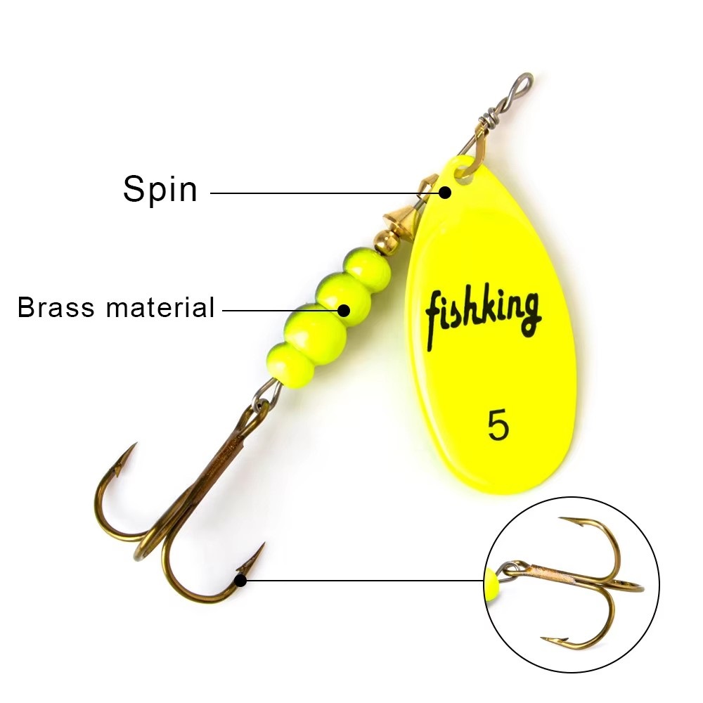 NGB Spinner Bait 3.9g 4.6g 7.4 - Fishing Hook Treble 评论和价格