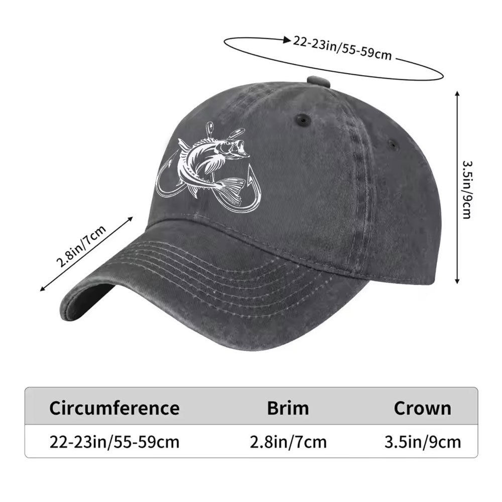 Bass Fishing Hook Graphic Wash - Fishing Hook Size 评论和价格