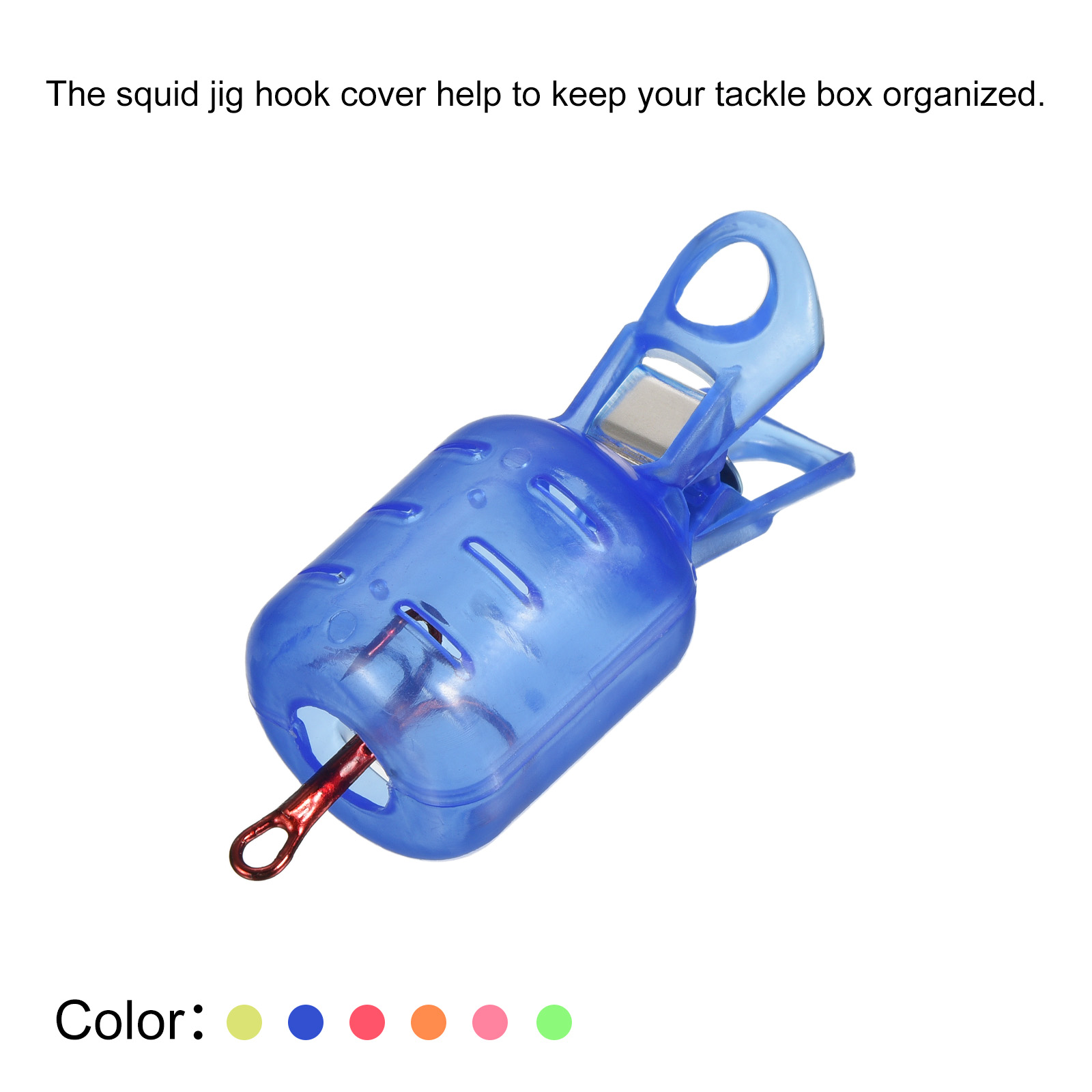 10pcs Small Size Squid Jig Hoo - Fishing Hook Box 评论和价格