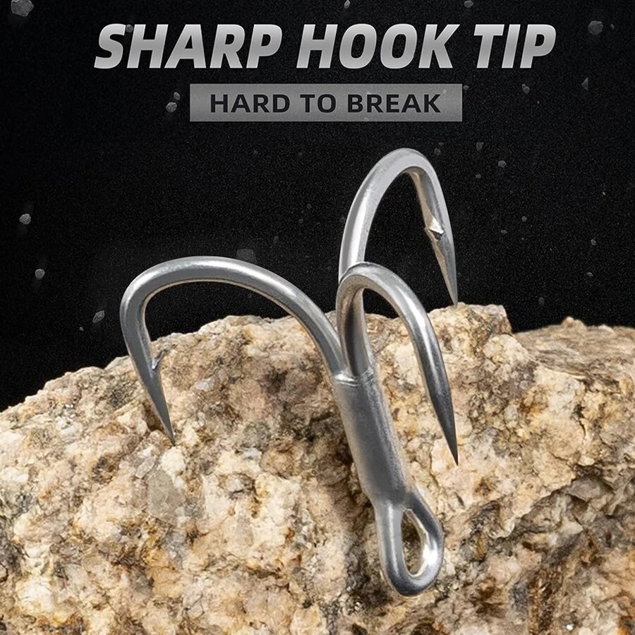 Fishing Treble Hooks High Carb - Fishing Hook Offset 评论和价格