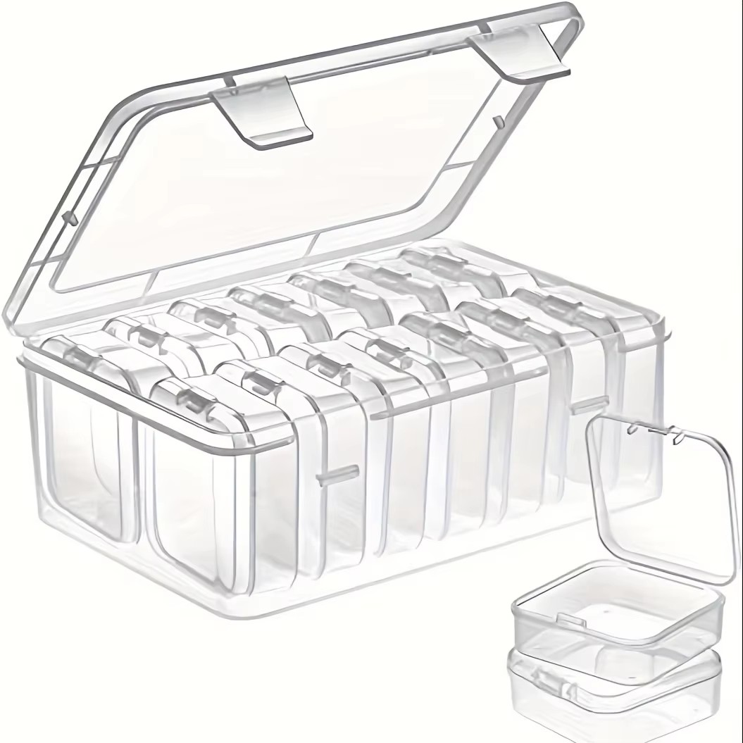 14Pieces  Clear Plastic Storag - Fishing Hook 评论和价格