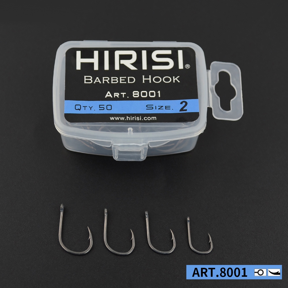 ABST  50Pcs Barbed Coated Carp - Fishing Hook 评论和价格