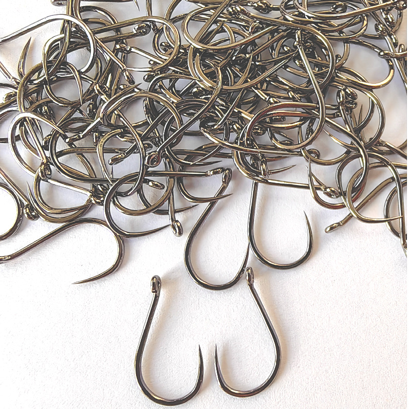100 Pcs #1-#10 Freshwater Fish - Fishing Hook Circle 评论和价格
