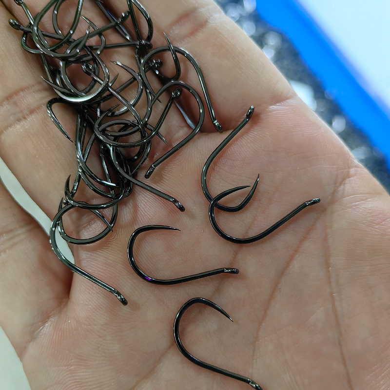 100 Pcs #1-#10 Freshwater Fish - Fishing Hook Circle 评论和价格