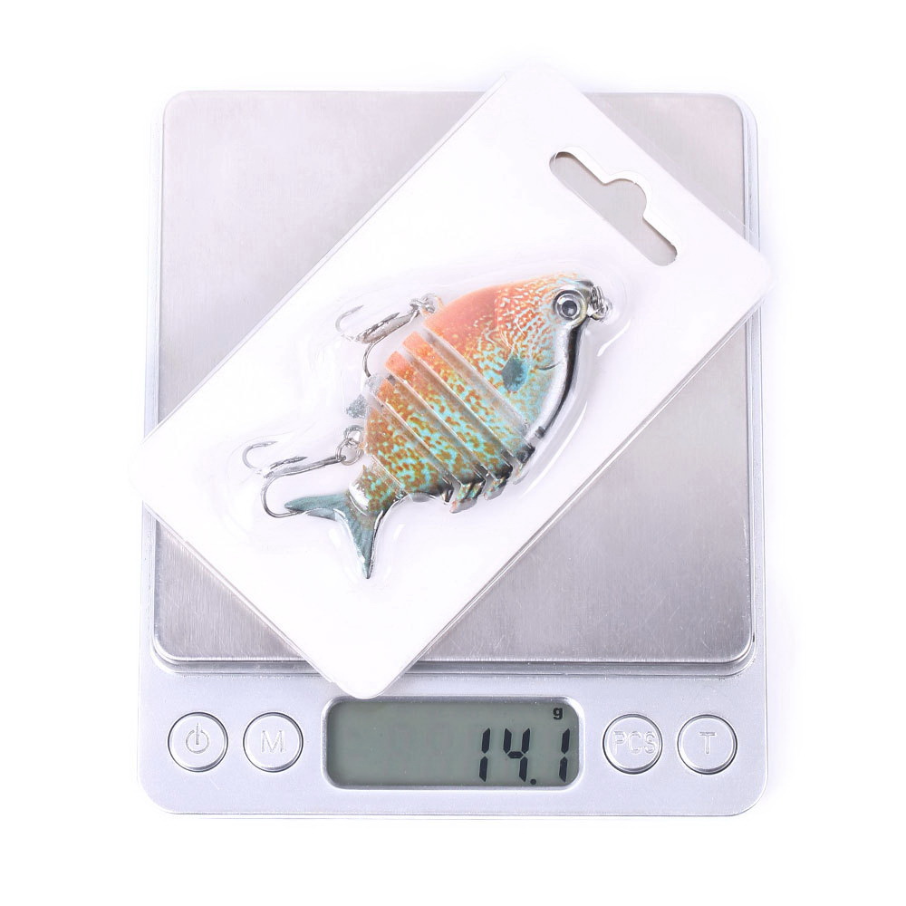 63mm 9.3g Lifelike Tilapia Swi - Fishing Hook Treble 评论和价格