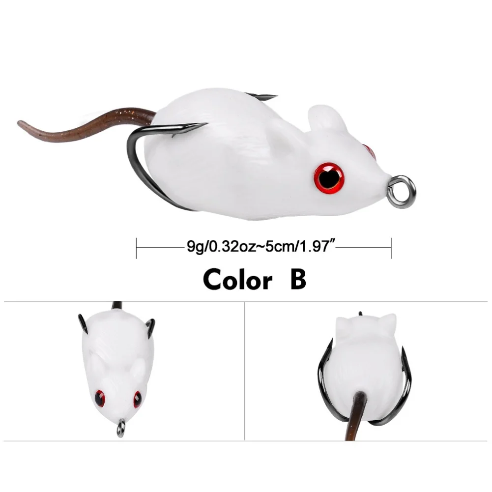 Soft Amphibian Fishing Lure wi - Fishing Hook Weedless 评论和价格