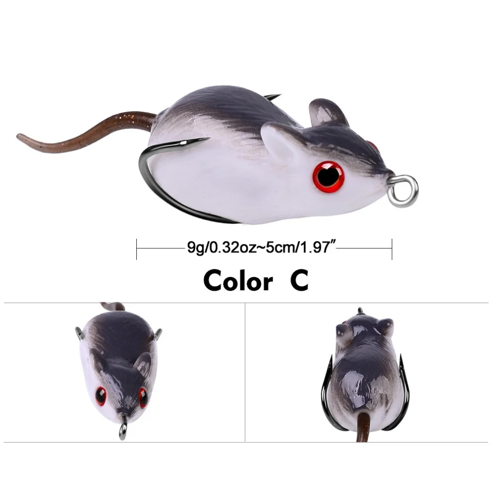 Soft Amphibian Fishing Lure wi - Fishing Hook Weedless 评论和价格