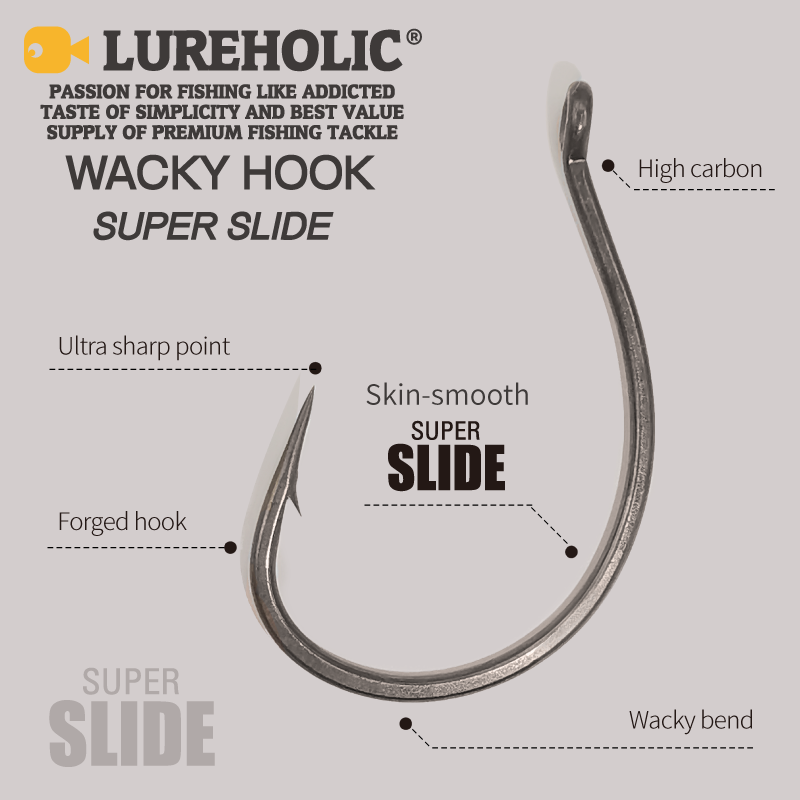 LUREHOLIC PTFE Super Slide Wac - Fishing Hook Circle 评论和价格