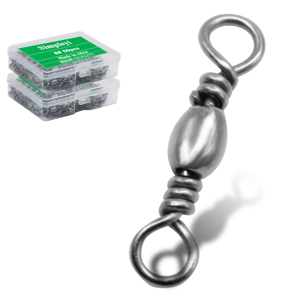 50pcs/1Box Stainless Steel Fis - Fishing Hook Stainless Steel 评论和价格
