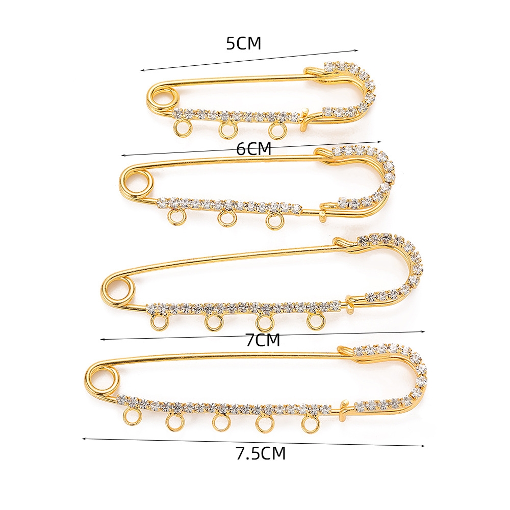 5pcs 50/60/70/75mm Rhinestone  - Fishing Hook Size 评论和价格
