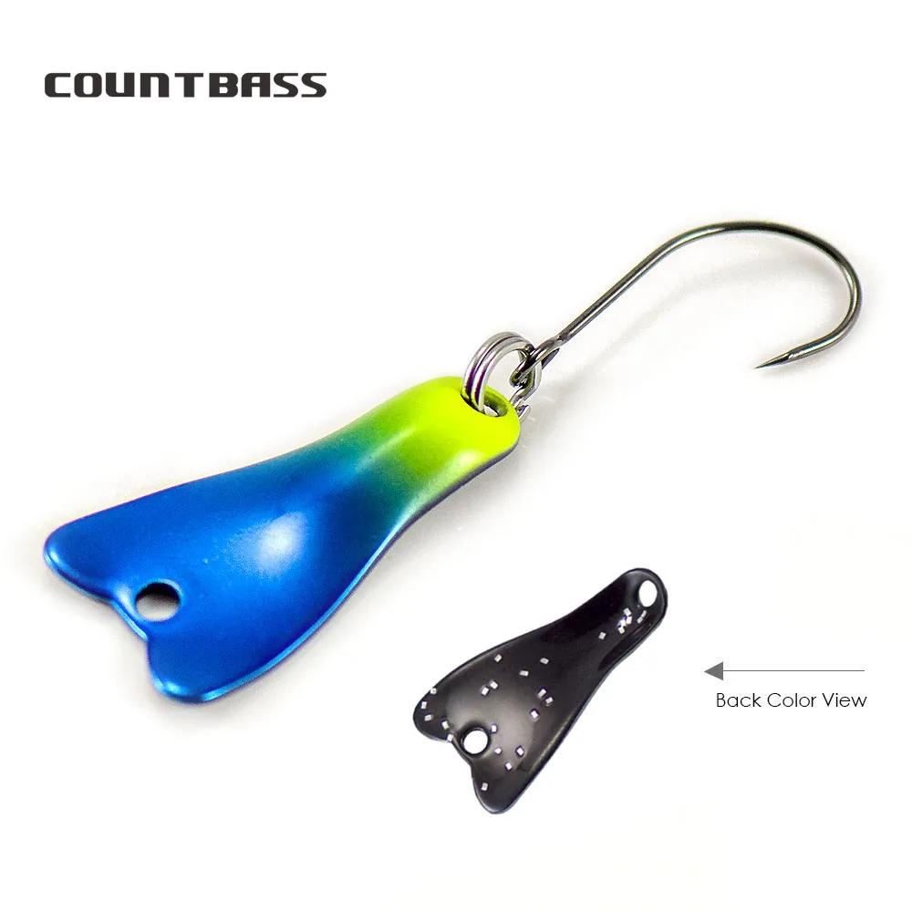 COUNTBASS 5/64oz 2g Casting Sp - Fishing Hook Barbless 评论和价格