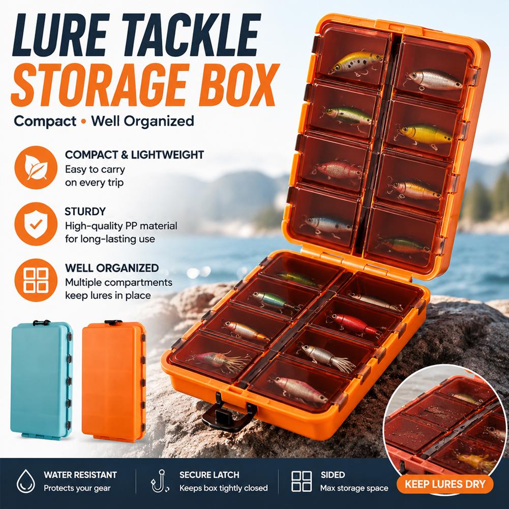 Fishing Tackle Box 20 Grids Fo - Fishing Hook Box 评论和价格