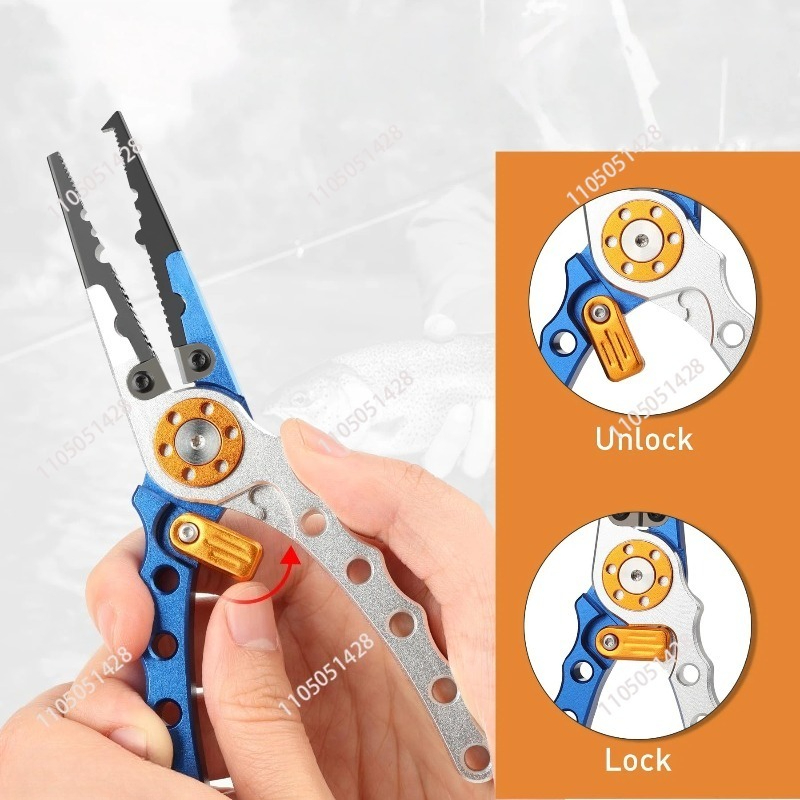 Aluminum Fishing Tackle Pliers - Fishing Hook Remover 评论和价格