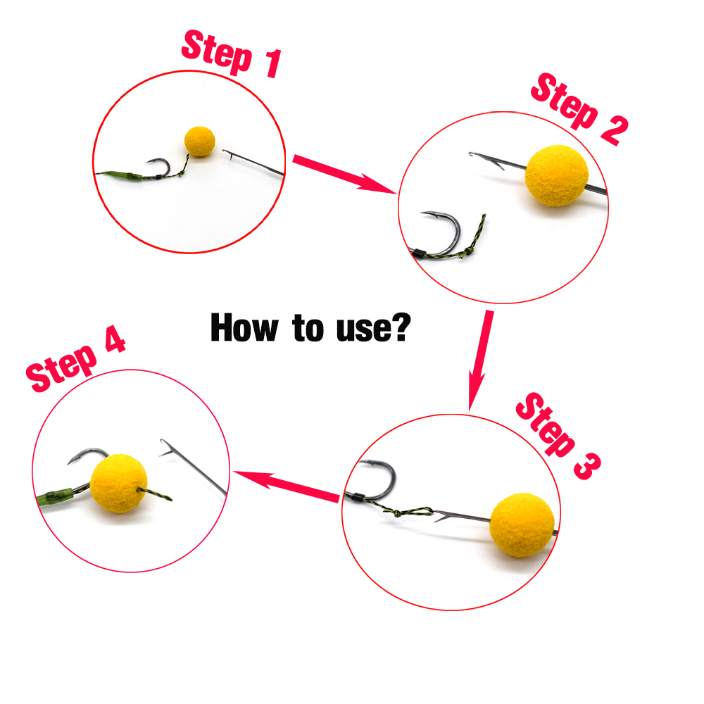 MNFT 1PC Carp Fishing Tools Ba - Fishing Hook Stainless Steel 评论和价格