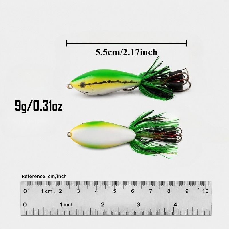 1PC/2PCS Thai-Style ABS Hard F - Fishing Hook Weedless 评论和价格