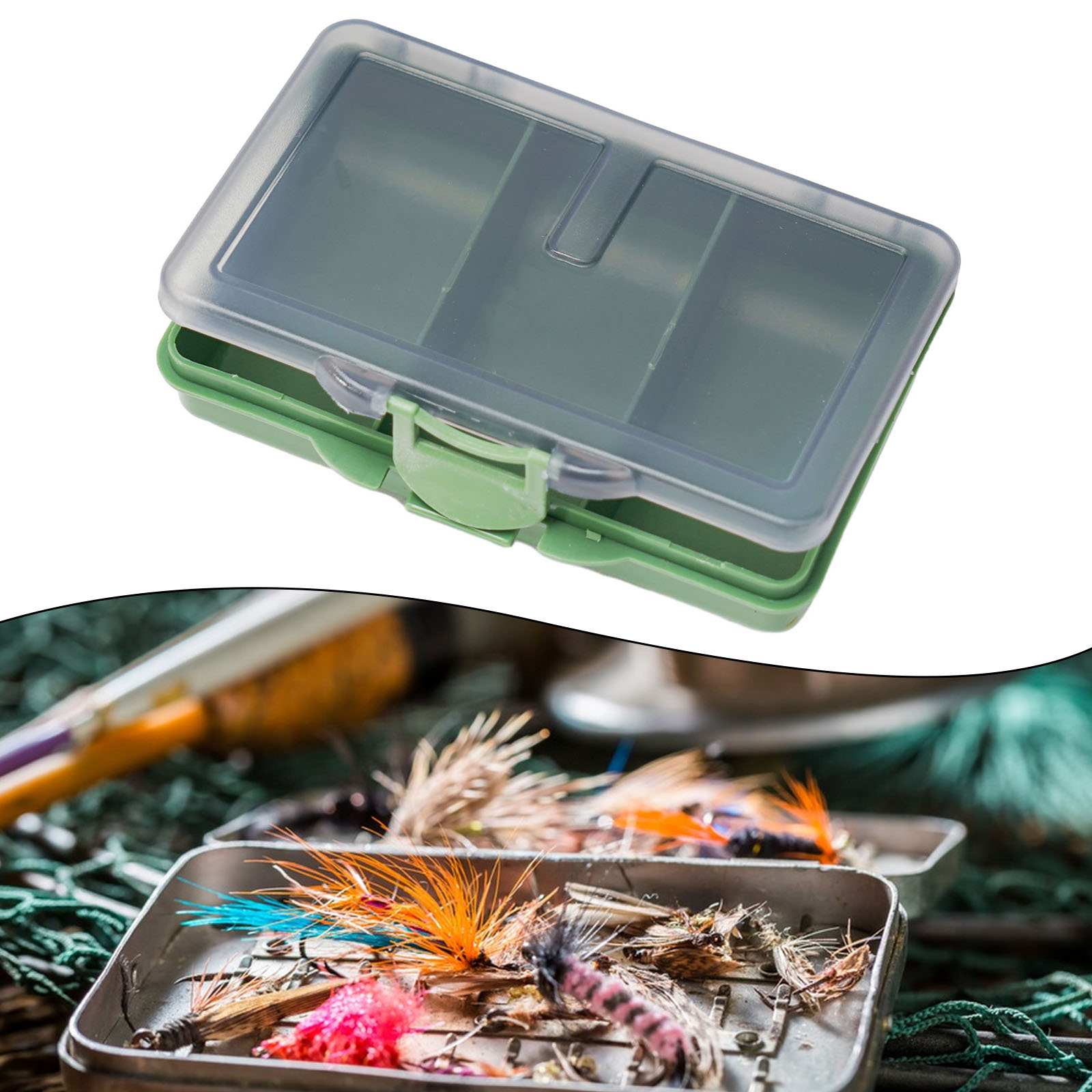 Waterproof Fishing Tackle Stor - Fishing Hook Box 评论和价格