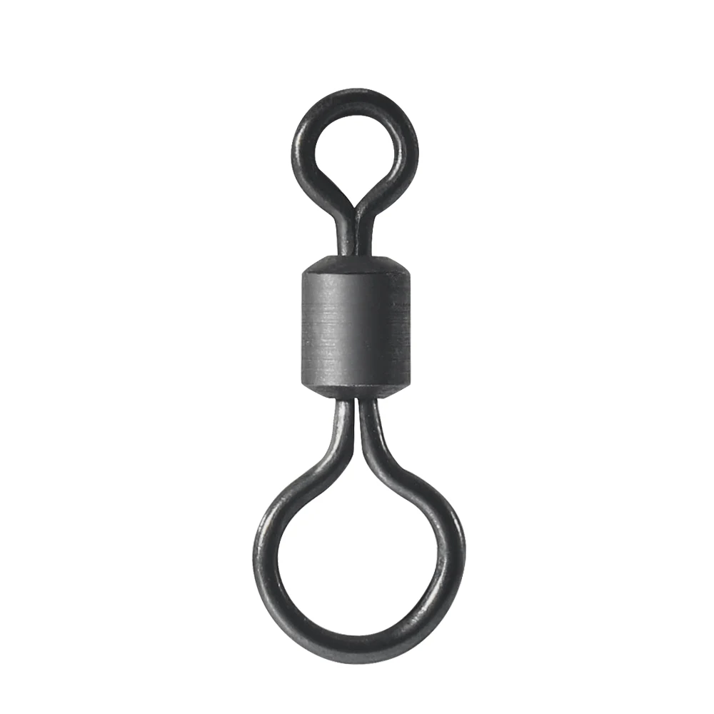 100pcs Carp Fishing Swivel Big - Fishing Hook Size 评论和价格