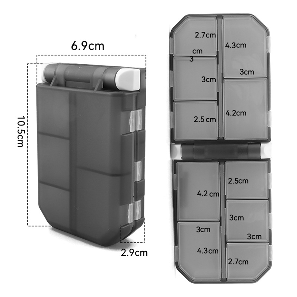 Fishing Tackle Box Double-Side - Fishing Hook Box 评论和价格