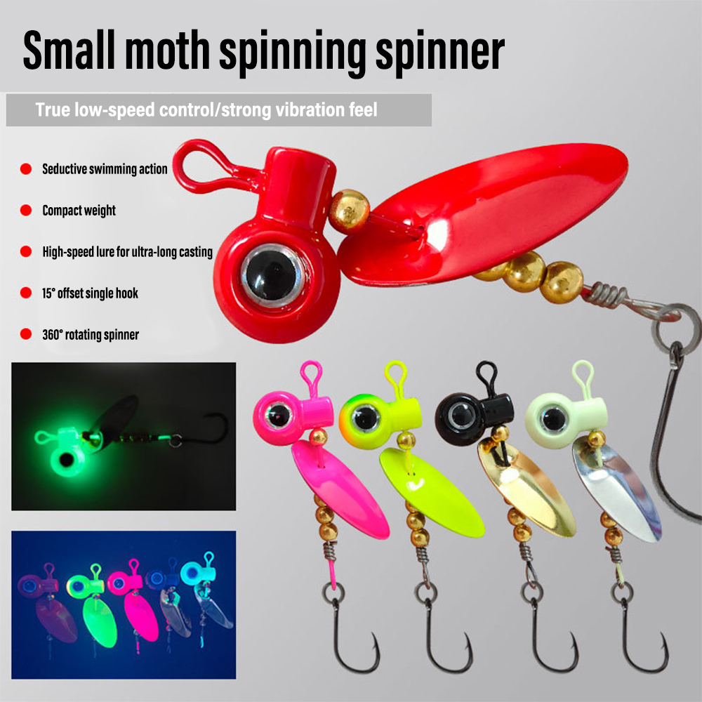 5pcs Crappie Jig Heads With Sp - Fishing Hook Offset 评论和价格