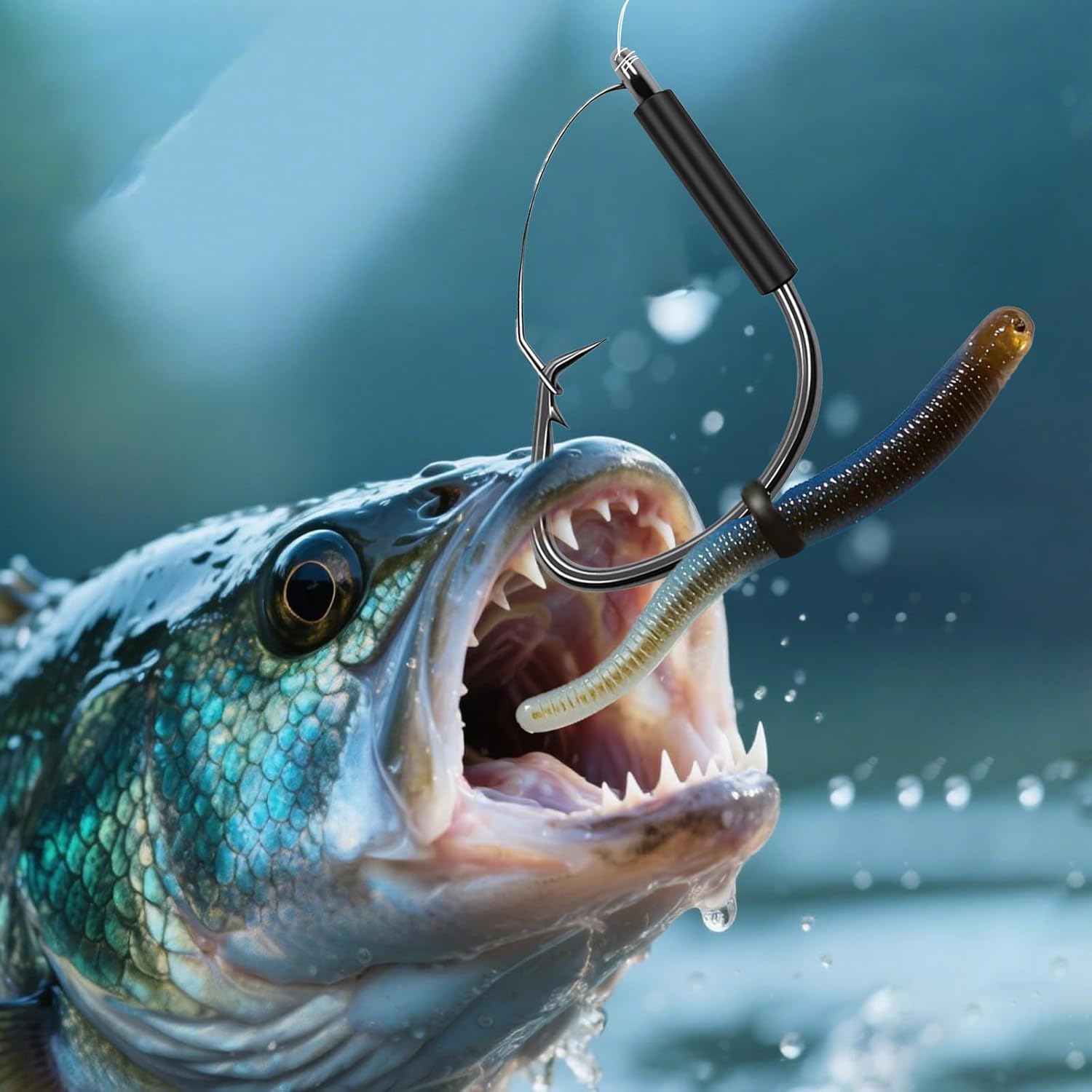 FishTrip Weedless Wacky Rig Ho - Fishing Hook Weedless 评论和价格
