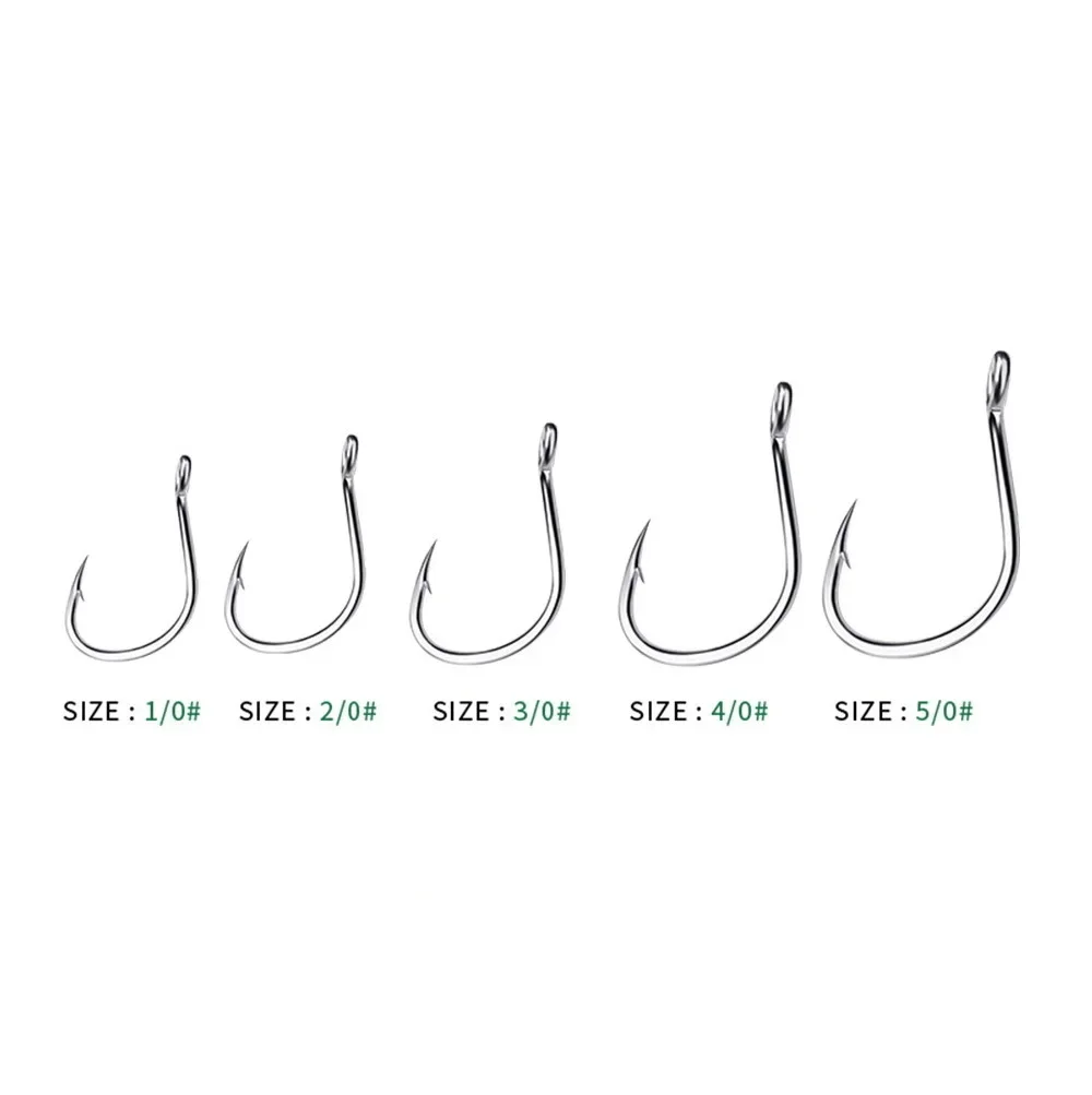 Ring Eye Fishhooks Fishing Hoo - Fishing Hook Circle 评论和价格
