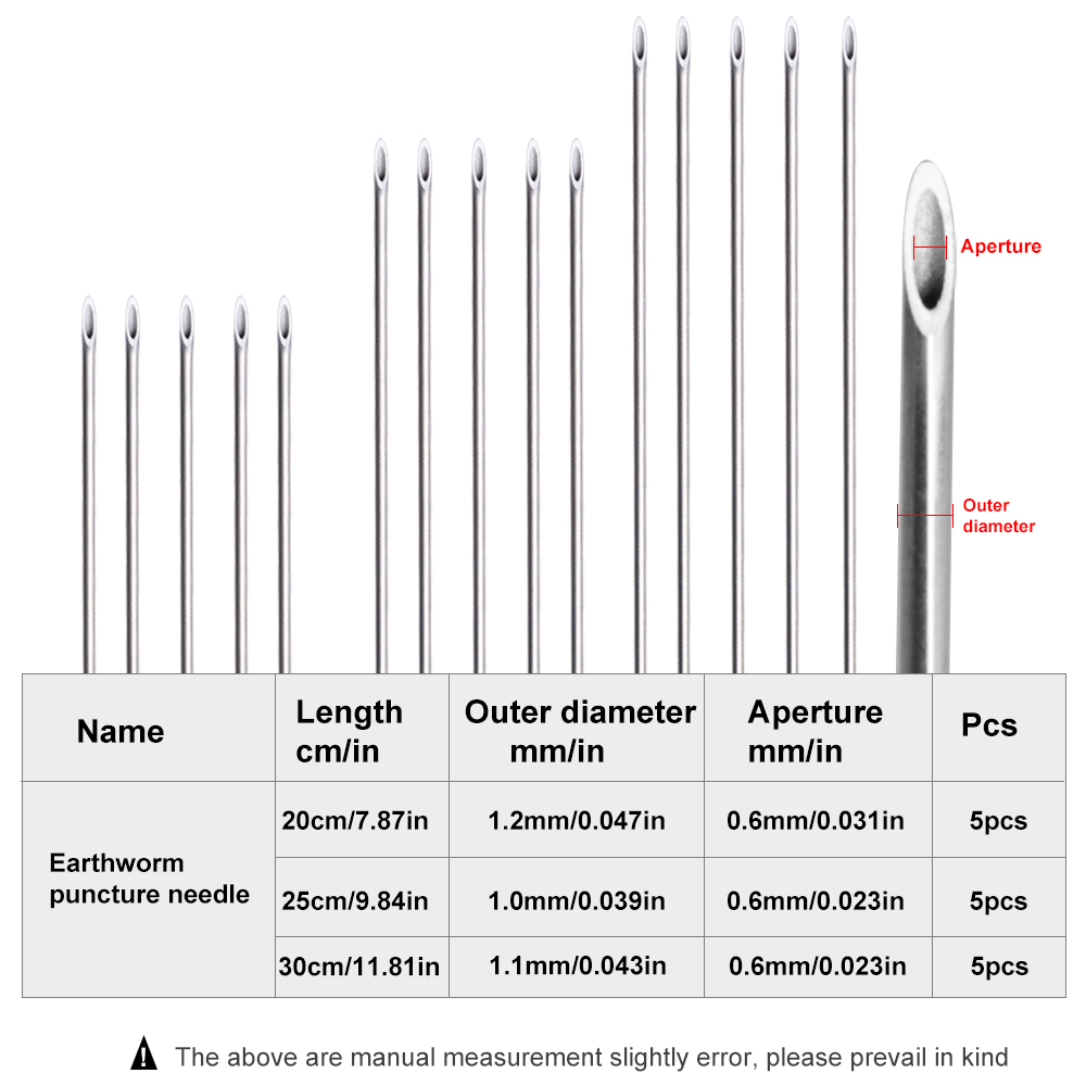 FTK Earthworm Hooking Needle S - Fishing Hook Stainless Steel 评论和价格