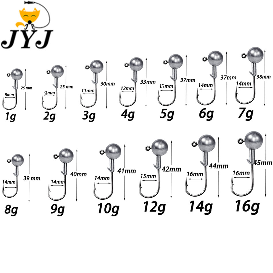 WODJYJ 1g 2g 3g 4g 5g 7g 8g 10 - Fishing Hook Offset 评论和价格