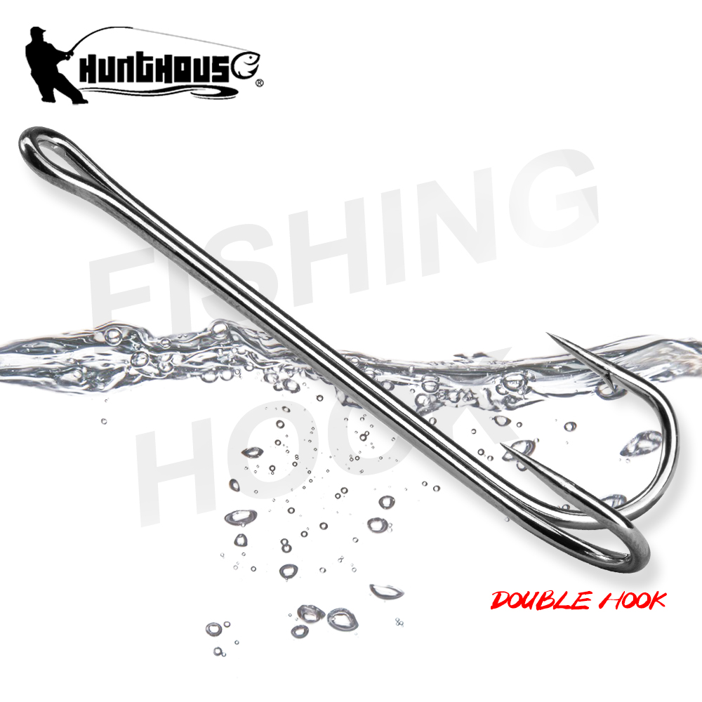 HuntHouse Double Fishing Hook  - Fishing Hook Weedless 评论和价格