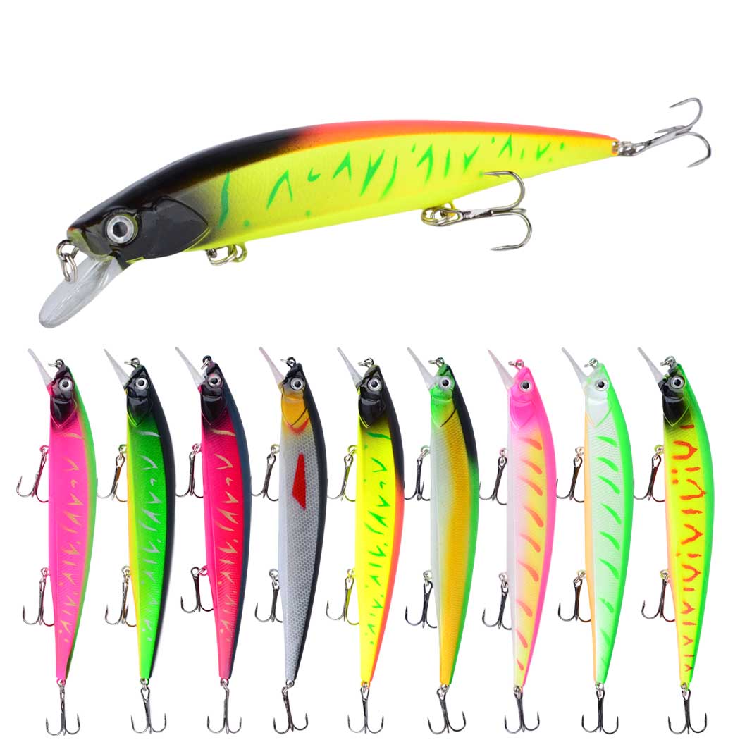 1pc 14cm/20g Plastic Simulatio - Fishing Hook Treble 评论和价格