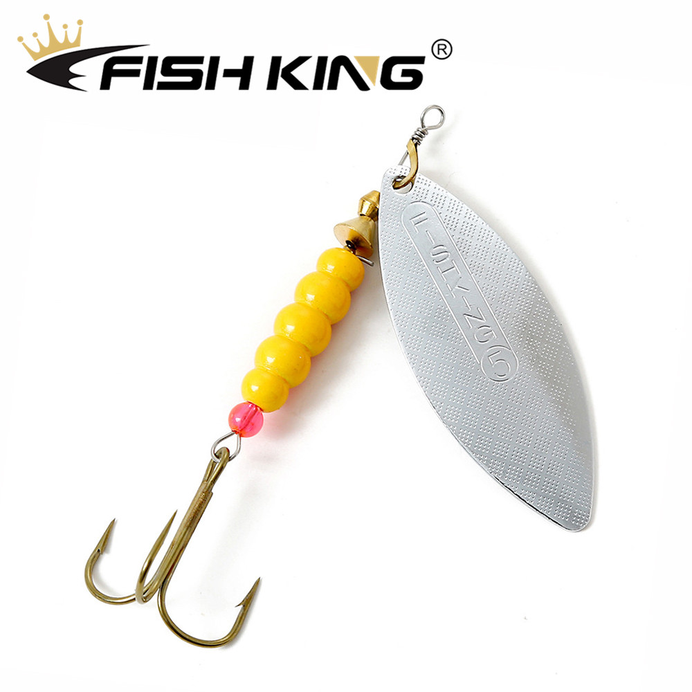FISH KING 1pcs Metal Fishing L - Fishing Hook Treble 评论和价格