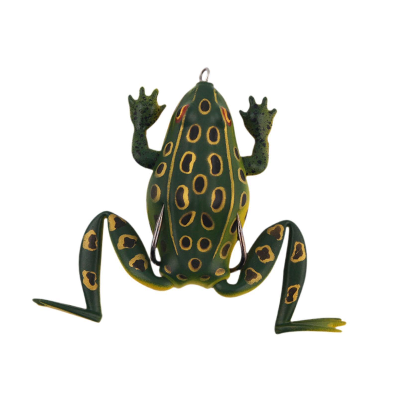 Artificial Frog Fishing Soft B - Fishing Hook Weedless 评论和价格
