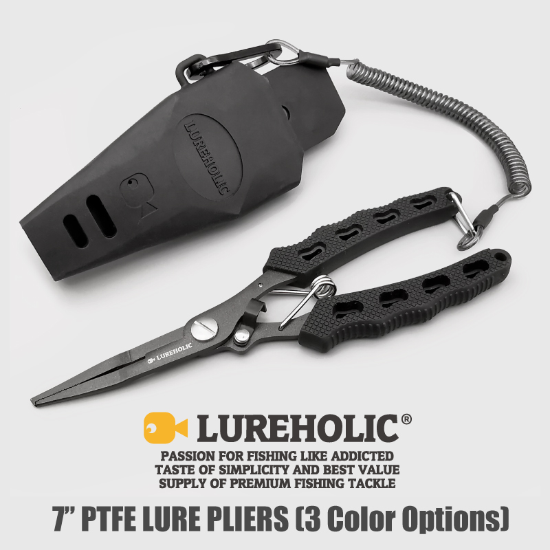 Lureholic 7” PTFE Coated Lure  - Fishing Hook Sharpener 评论和价格